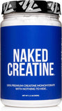 NAKED creatina monohidrato micronizado, envase 500 g, polvo puro para entrenamientos consistentes.