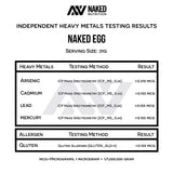 NAKED egg white protein paleo-friendly usage for shakes and baking.