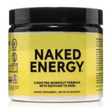 NAKED Energy, bote de polvo preentrenamiento, energía limpia para entrenar