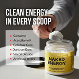 NAKED Energy, cuchara medidora, dosificación precisa para entrenar