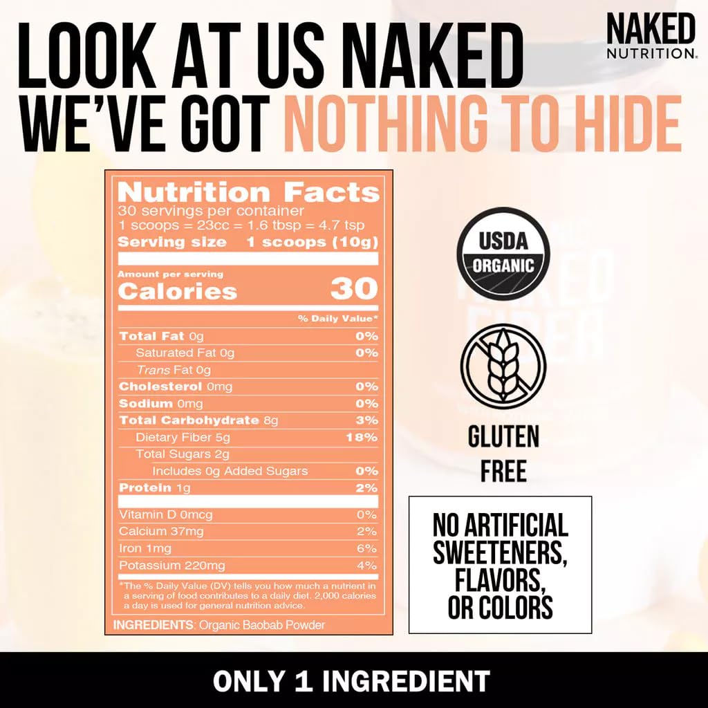 Bebida cítrica con NAKED Fiber para un toque refrescante.