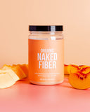 NAKED Fiber, etiqueta orgánica y vegana, sin aditivos artificiales.