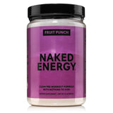NAKED Fruit Punch Energy polvo de entrenamiento, energía limpia para sesiones intensas