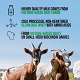 NAKED GOAT porcion-whey cabra, ideal para entrenamientos diarios.