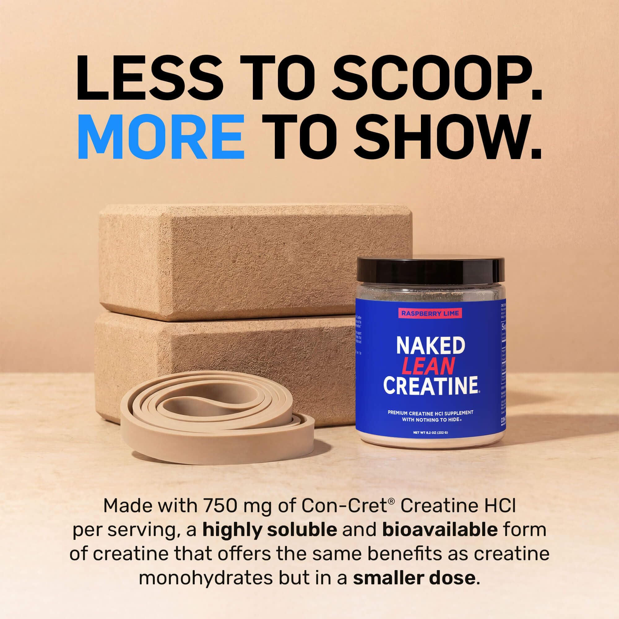 Extracto de nopal Cactinea para balance hídrico en Naked Lean Creatine HCl