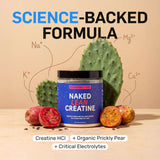 Envase de Naked Lean Creatine HCl para dosis precisas