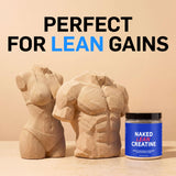NAKED Lean Creatine HCl con ingredientes limpios y sin aditivos.