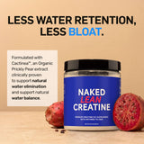 NAKED Lean Creatine HCl con cucharita para dosis consistentes.