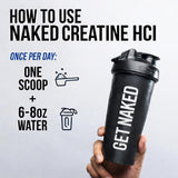 Sabor frambuesa lima suave de Naked Lean Creatine HCl