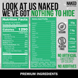 NAKED Masa Vegana embalaje práctico para porciones, sin gluten ni lactosa