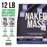 NAKED Mass: carbohidratos de tapioca sin gluten para crecimiento de masa