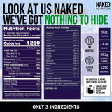 NAKED Mass carbohidratos de tapioca para energía estable
