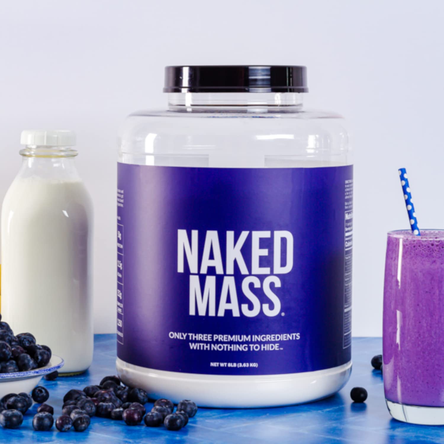 NAKED Mass certificado NSF y garantía de calidad