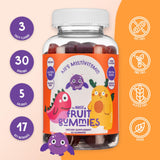NAKED Nutrition Kids Gummies sabor fresa, opción atractiva para niños activos.