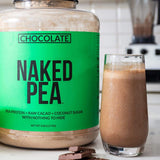 NAKED Proteína de guisante al chocolate, pre y post entrenamiento para recuperación