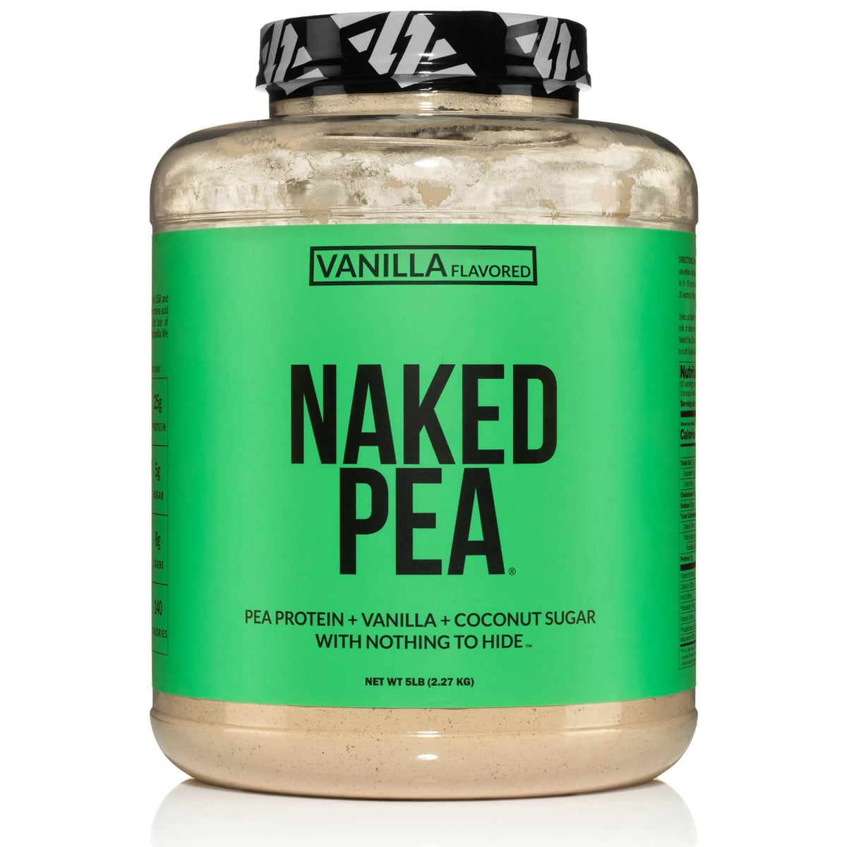 Naked Pea Vanilla, polvo de proteína para una base vegetariana suave y versátil