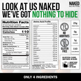NAKED mezcla con frutas, batido nutritivo para una proteína diaria