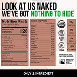 NAKED proteina arroz organico taza medidora, medición rápida para batidos