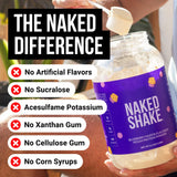 Naked Shake: batido arandano muffin, listo para beber en segundos.