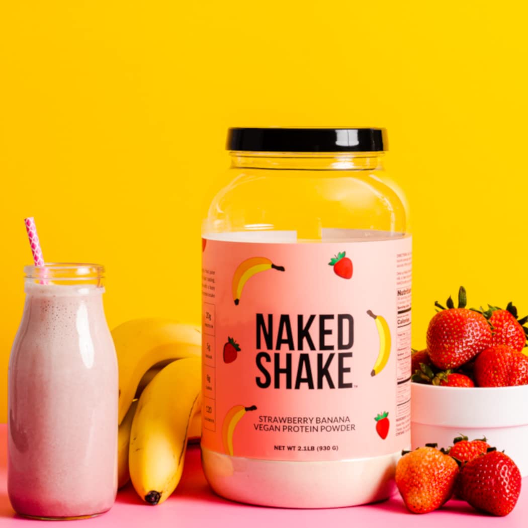 NAKED Shake envase práctico para viajes y movilidad.