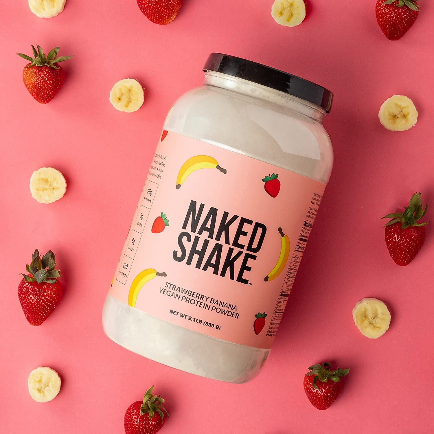 NAKED Shake libre de gluten y soja para dietas veganas.