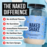 NAKED Shake Vanilla, porción medidora para medir la dosis de proteína.