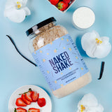 NAKED Shake Vanilla, opción libre de gluten y soja para dietas veganas.