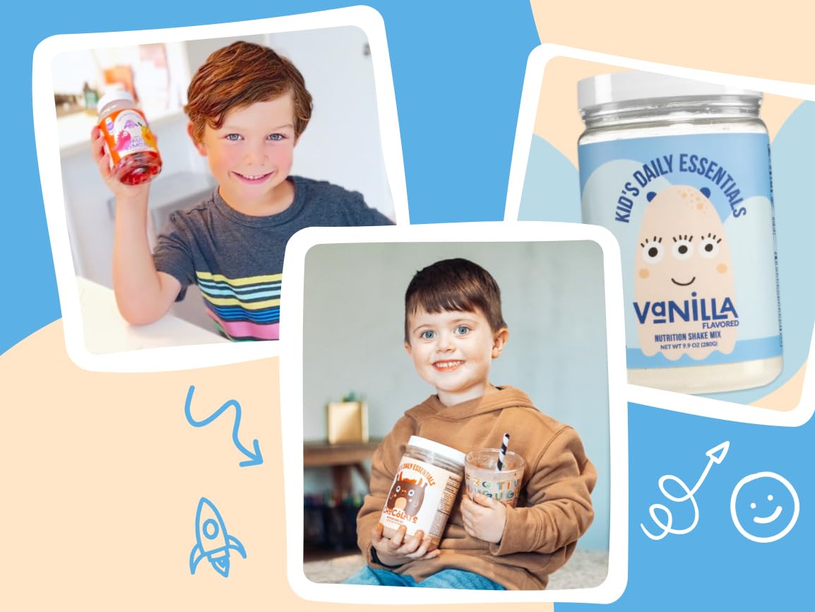 NAKED vainilla para niños: nutrición diaria con proteína y vegetales.