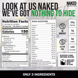 Naked Vanilla Whey recetas proteicas, panqueques y batidos fáciles.