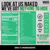 NAKED Vegan Mass, dosis proteica estable para resultados consistentes.