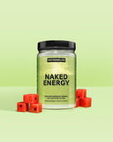 NAKED Watermelon Energy: información nutricional y cafeína para rendimiento.