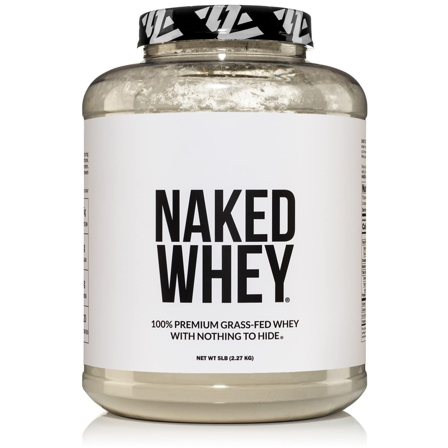 NAKED Whey bote 5 libras sin sabor para batidos y recargas proteicas