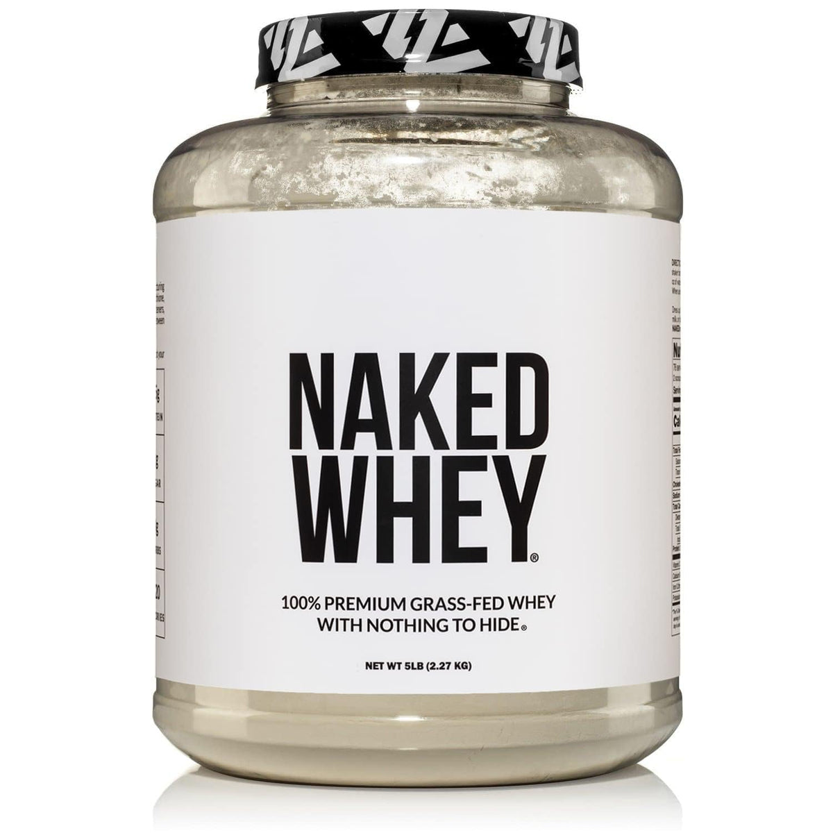 NAKED Whey bote 5 libras sin sabor para batidos y recargas proteicas