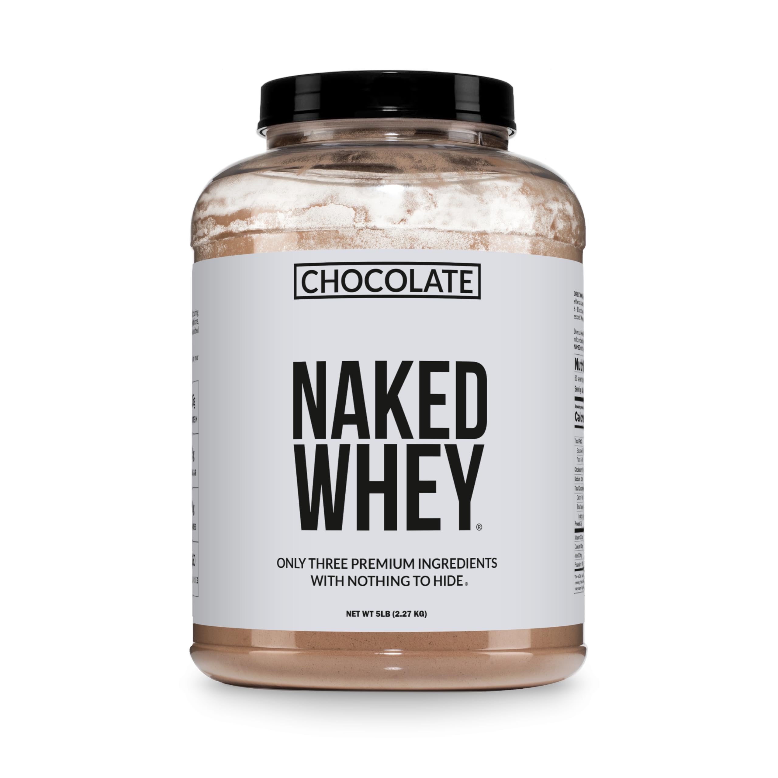 NAKED Whey Chocolate: base proteica limpia para batidos de recuperación