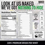 NAKED Whey proceso en frío preservando aminoácidos