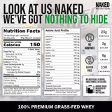 NAKED Whey Vanilla batido-post-entrenamiento para una recuperación conveniente