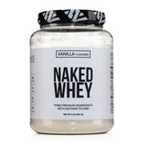 NAKED Whey Vanilla envase para batidos fáciles y nutritivos