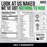 NAKED Proteína de Suero Vainilla: origen Idaho y California para proteína natural