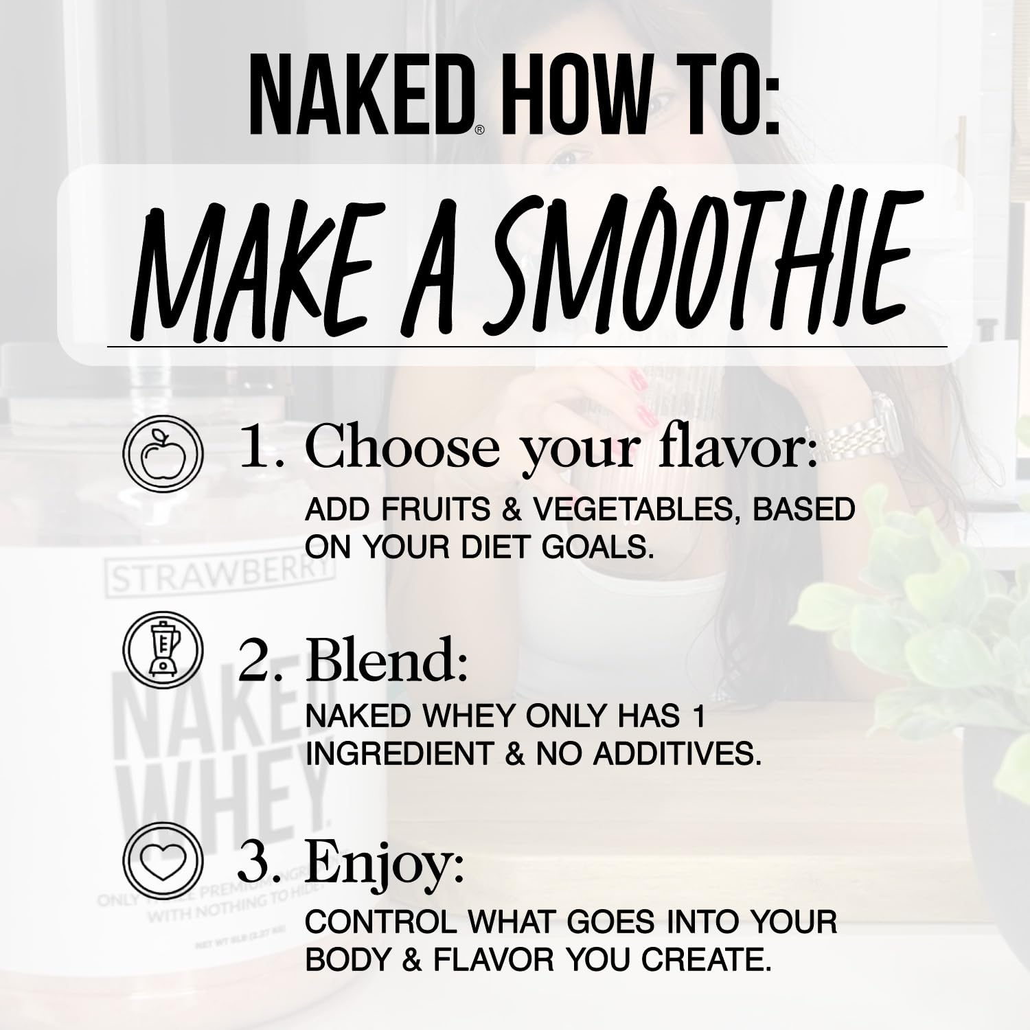NAKED Proteína de Suero Vainilla: recetas proteicas para pancakes y desayunos
