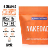 Nakedade envase azul destaca color y facilidad de uso durante sesiones.