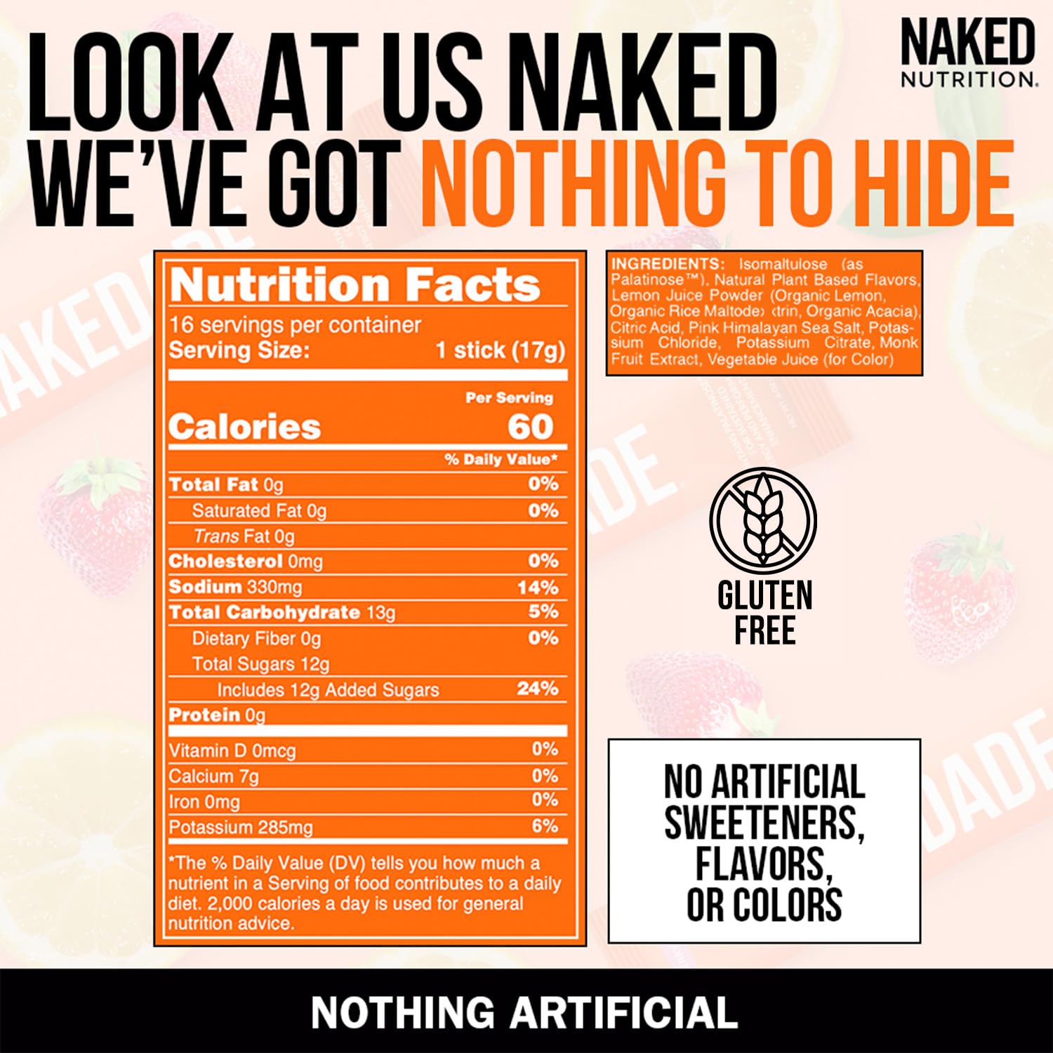 Nakedade uso post-entrenamiento para reponer electrolitos y energía