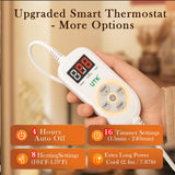 Nalax calentador con 8 ajustes de calor para personalizar alivio.