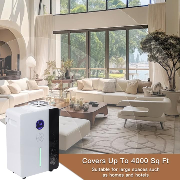 Namste difusor monitor de nivel de aceite para evitar interrupciones.