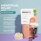 NannoPad algodón orgánico certificado para una sensación suave y segura.