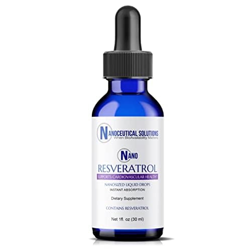 Nanoceutical Solutions Nano Resveratrol: gota bucal para absorción rápida.
