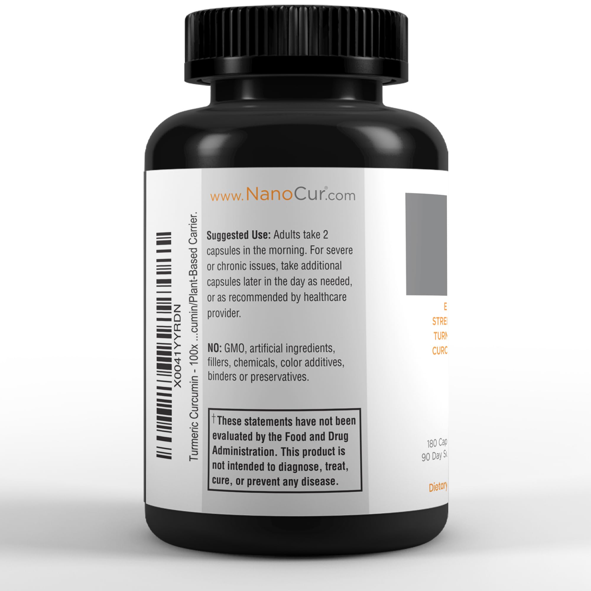 Nanocur: capsula abierta para añadir a batidos o comidas.