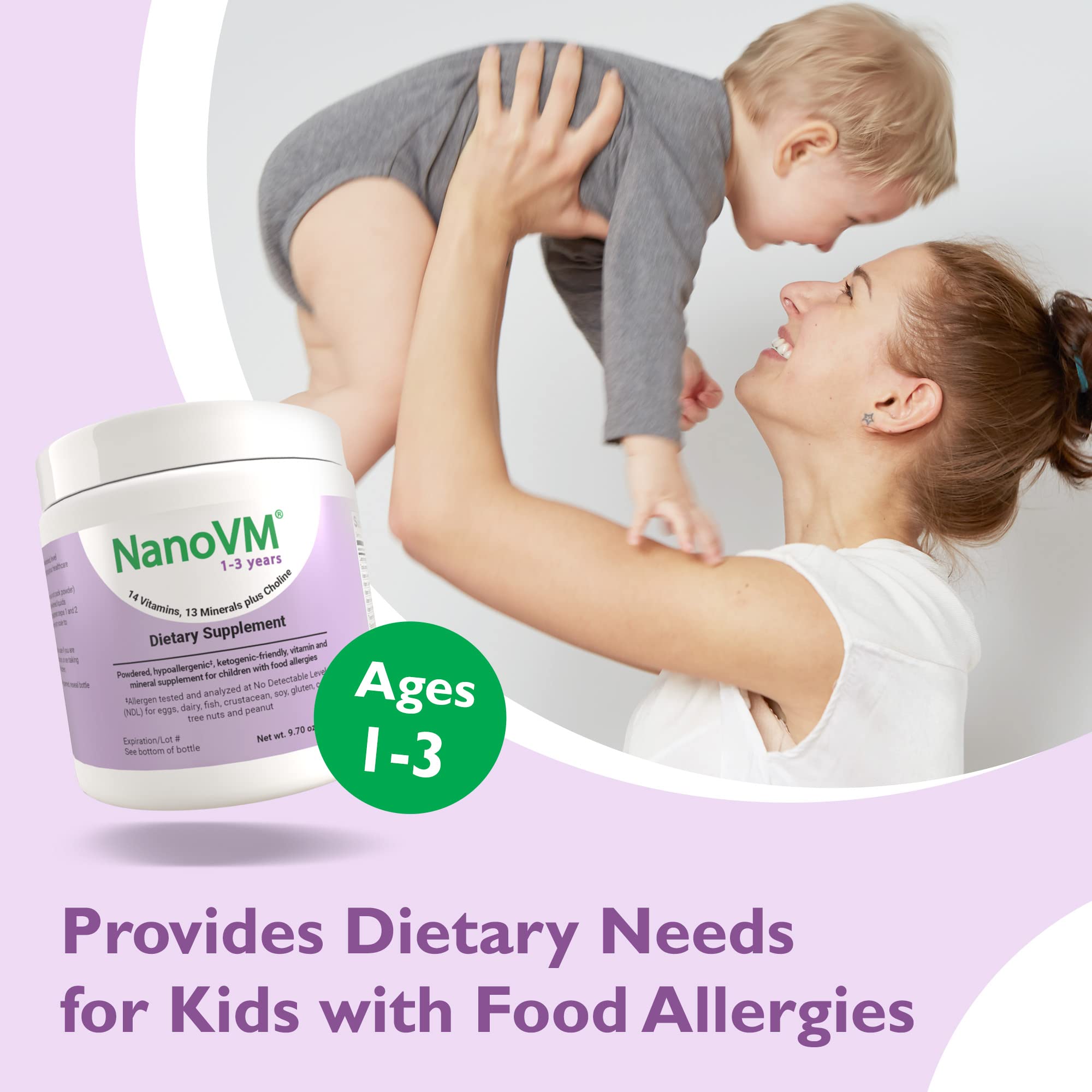 NanoVM bajo carbohidratos para dietas infantiles