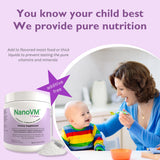 NanoVM calcio y vitamina D para desarrollo óseo