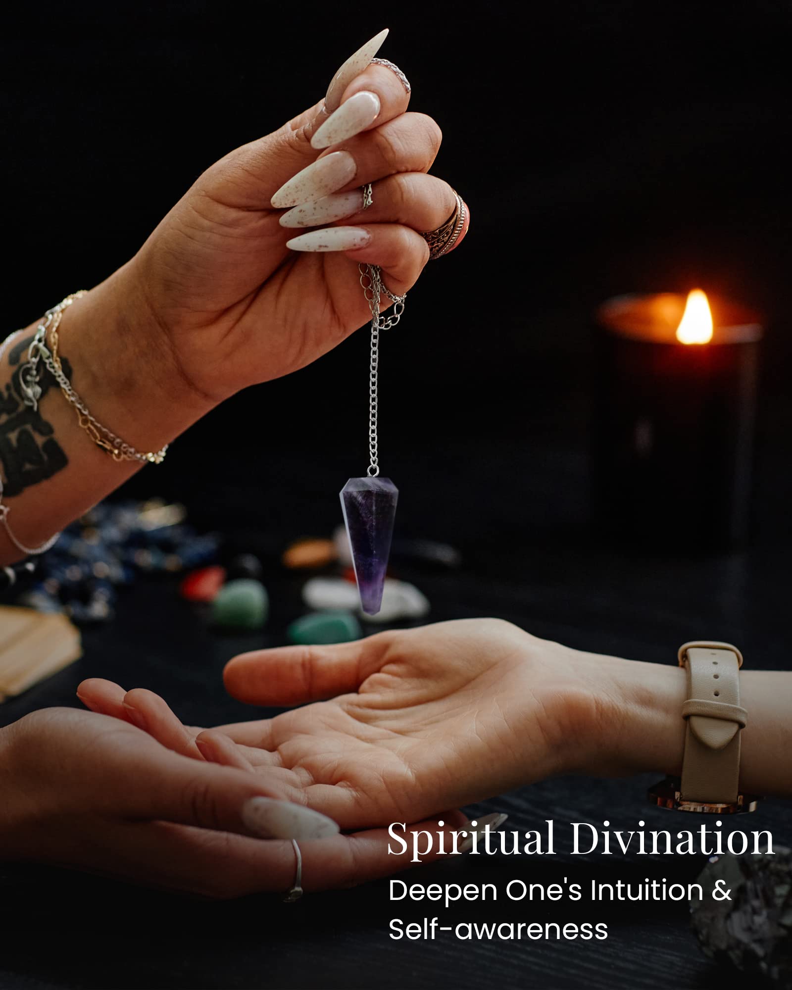 Naribabu regalo amatista, regalo holistico para equilibrio emocional.