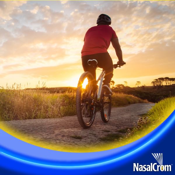 Aplicación nasal de NasalCrom para prevención de síntomas nasales